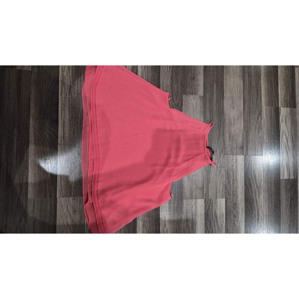 ZARA Basic Women’s Coral Sleeveless Blouse Top Size XS - Picture 2 of 10